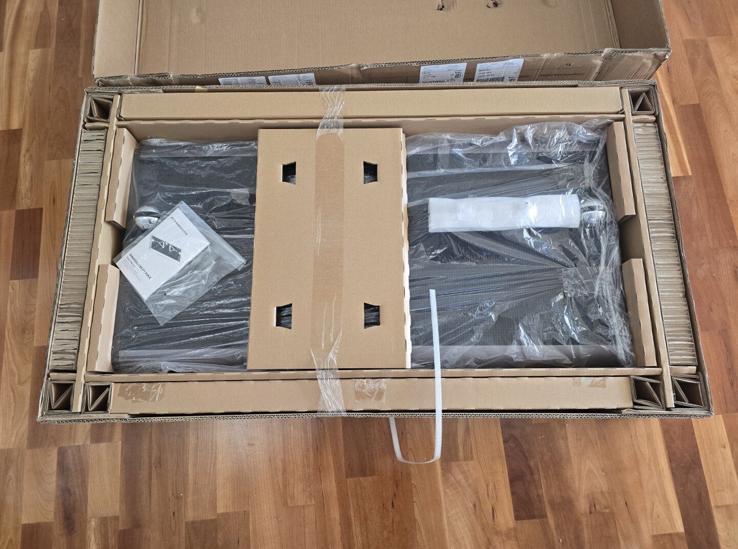 Opened package